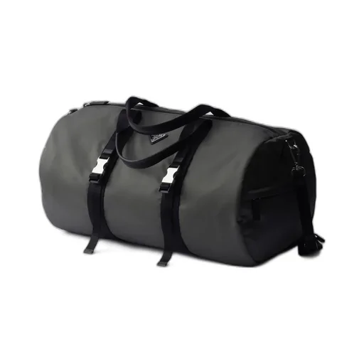 Re-Nylon And Saffiano Leather Duffle Bag