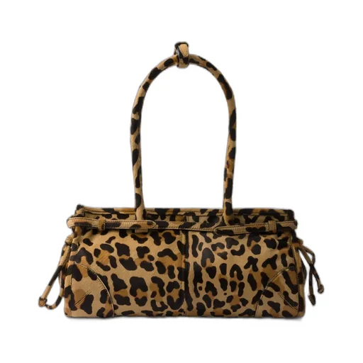 Prada Bonnie Medium Printed Leather Handbag