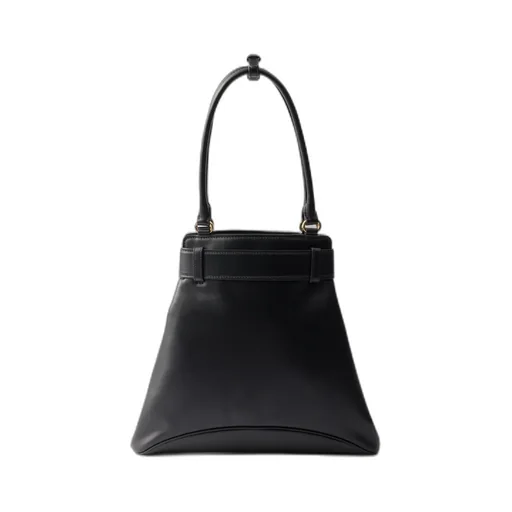 Prada Carey Medium Leather Tote Bag