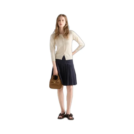 Padded Re-Nylon Mini-Bag With Bow