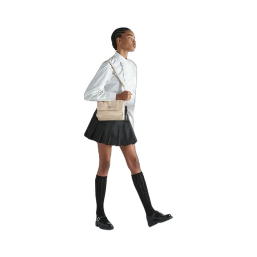 Prada Traveller Small Padded Re-Nylon Shoulder Bag