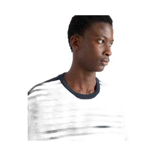 Oversized Striped Cotton T-Shirt