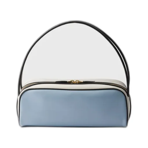 Prada Swing Smooth Leather Shoulder Bag
