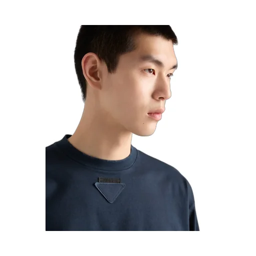 Long-Sleeved Cotton T-Shirt