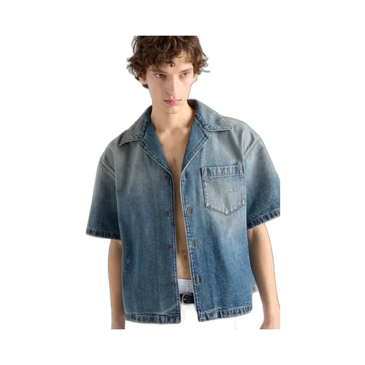 Denim Bowling Shirt