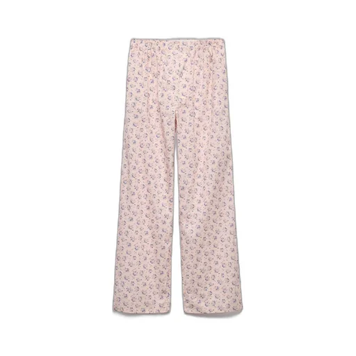 Floral Print Batiste Pants