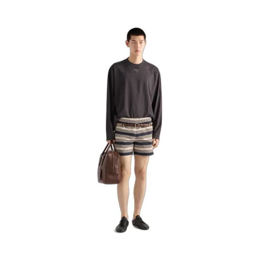 Long-Sleeved Cotton T-Shirt