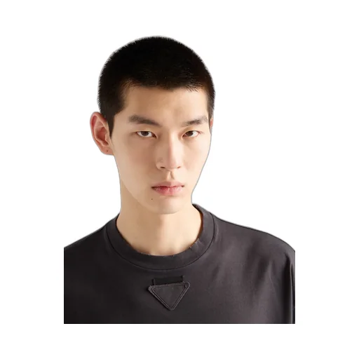 Long-Sleeved Cotton T-Shirt