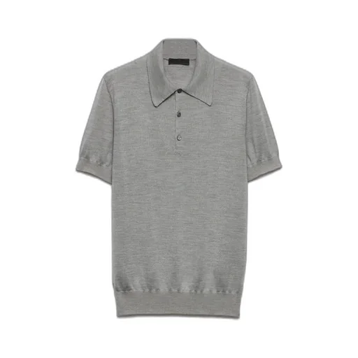 Cashmere And Silk Polo Shirt