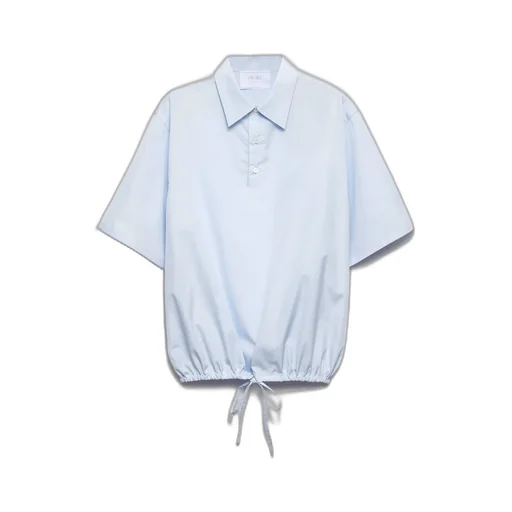 Short-Sleeved Cotton Shirt