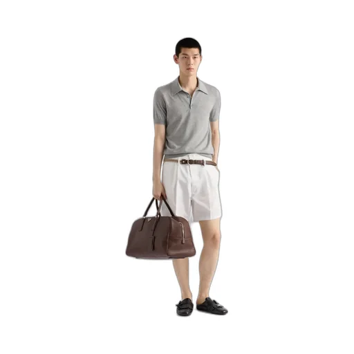Cashmere And Silk Polo Shirt