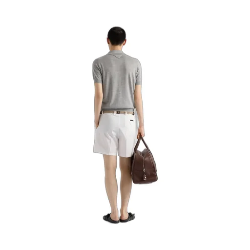 Cashmere And Silk Polo Shirt