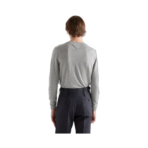 Long-Sleeved Cashmere And Silk Sweater