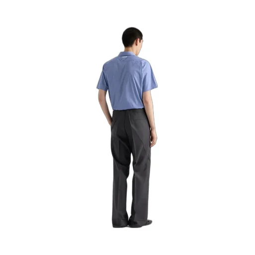 Short-Sleeved Cotton Shirt