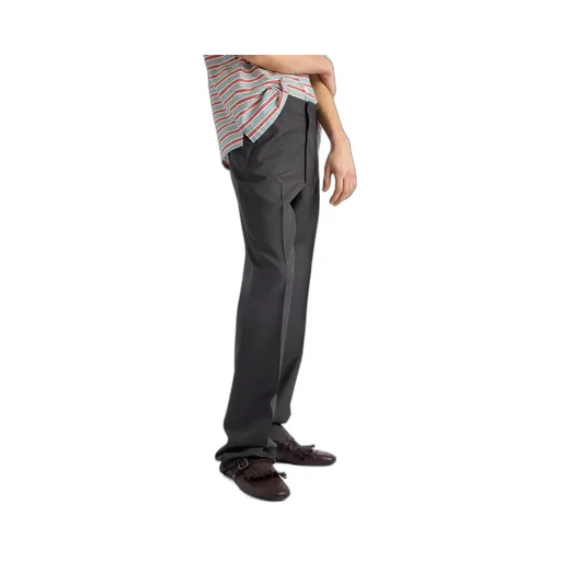 Tailored Mohair And Silk Pants