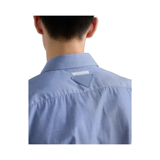 Short-Sleeved Cotton Shirt