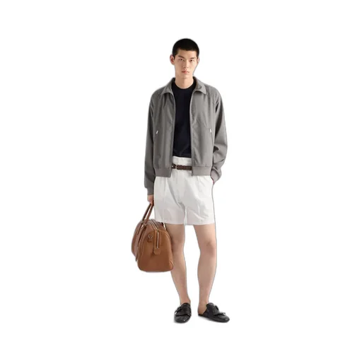 Short-Sleeved Cashmere And Silk Sweater
