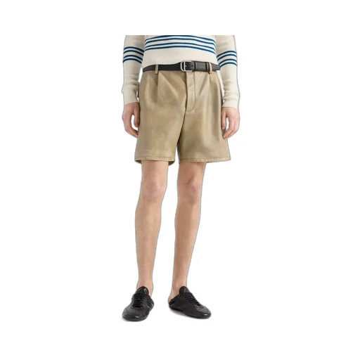 Nappa Leather Bermudas