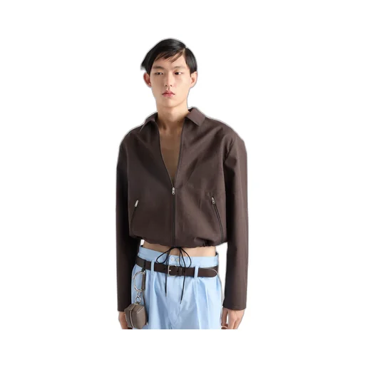 Mohair And Silk Blouson Jacket