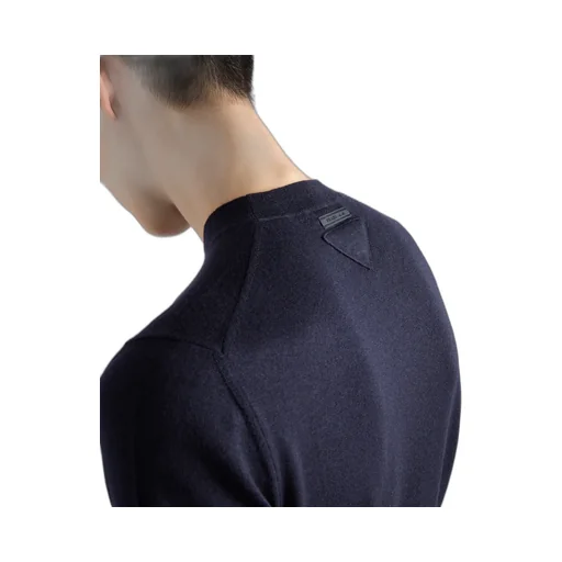 Short-Sleeved Cashmere And Silk Sweater