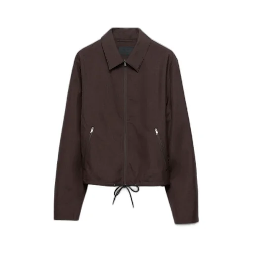 Mohair And Silk Blouson Jacket