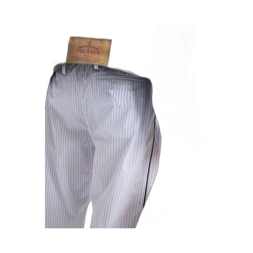 Striped Poplin Pants