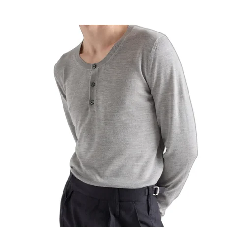 Long-Sleeved Cashmere And Silk Sweater