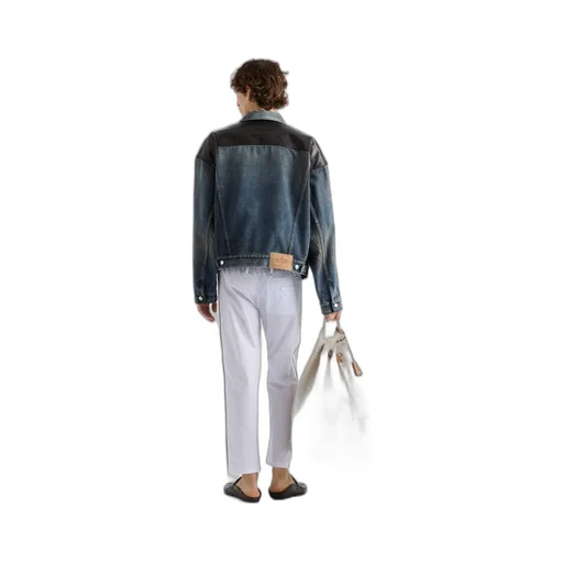 Striped Poplin Pants