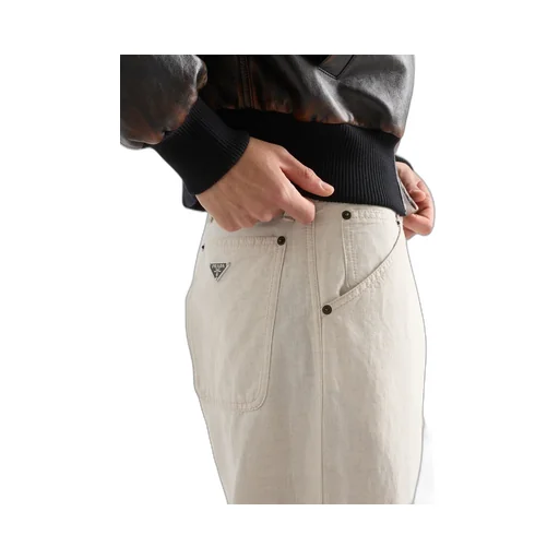 Chambray Pants