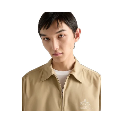 Short-Sleeved Technical Cotton Shirt