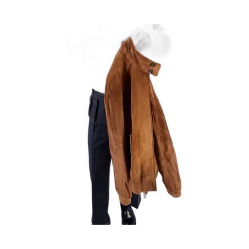 Suede Bomber Jacket