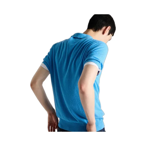 Short-Sleeved Cotton Polo Shirt