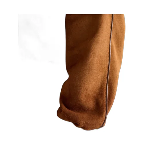 Suede Blouson Jacket