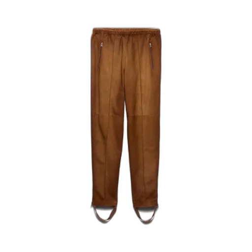Suede Joggers