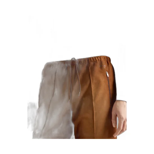 Suede Joggers