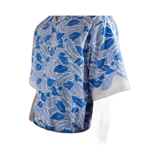 Short-Sleeved Cotton Shirt