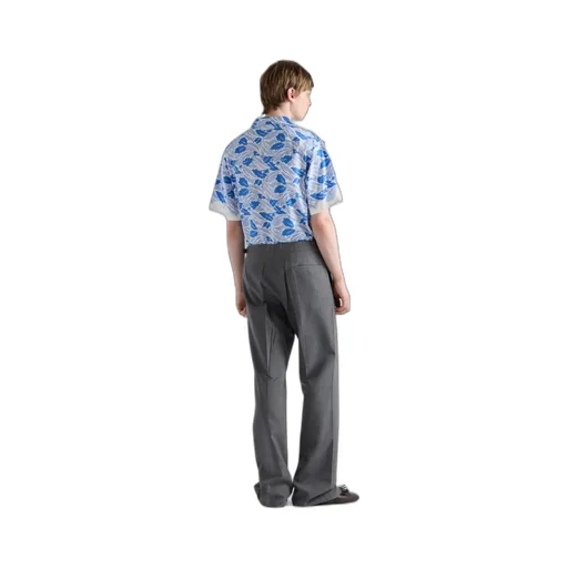 Short-Sleeved Cotton Shirt