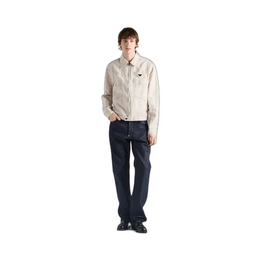 Chambray Blouson Jacket