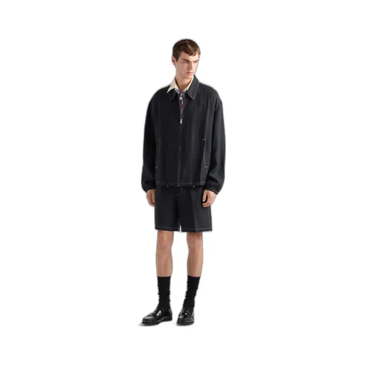 Cotton Blouson Jacket