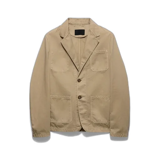 Single-Breasted Cotton Jacket