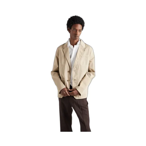 Single-Breasted Cotton Jacket