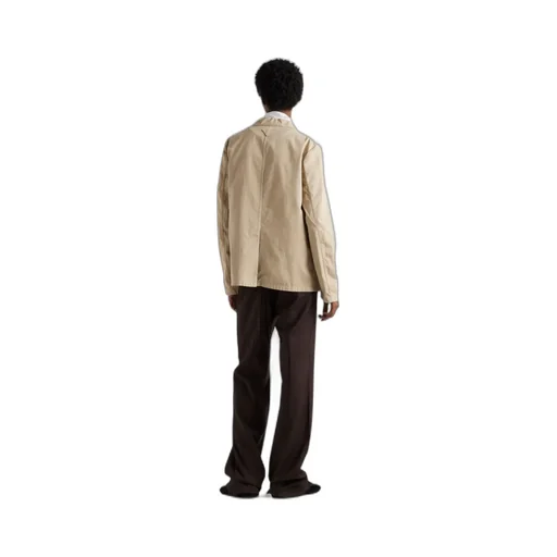 Single-Breasted Cotton Jacket