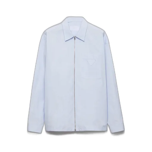 Cotton Zipper Shirt