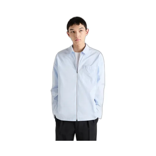 Cotton Zipper Shirt
