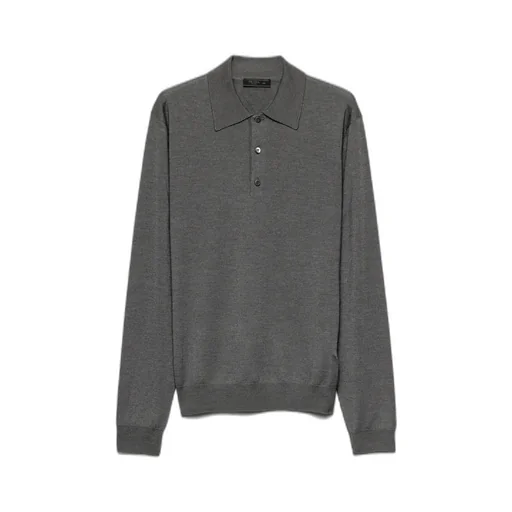 Cashmere And Silk Polo Shirt