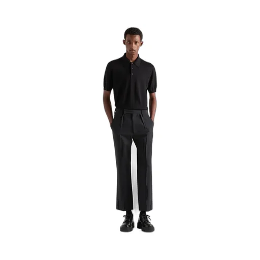 Cashmere And Silk Polo Shirt