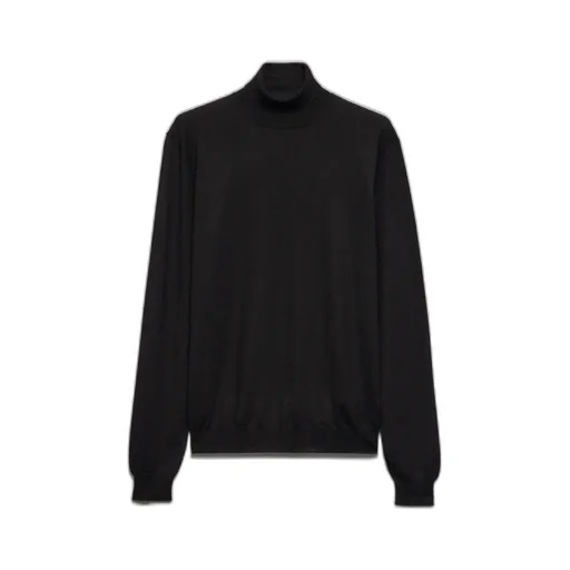 Cashmere And Silk Turtleneck Sweater