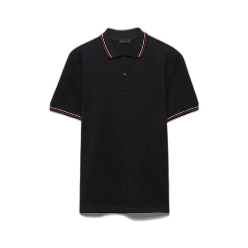 Short-Sleeved Piqué Polo Shirt