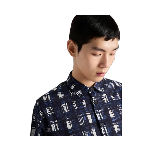 Short-Sleeved Cotton Shirt