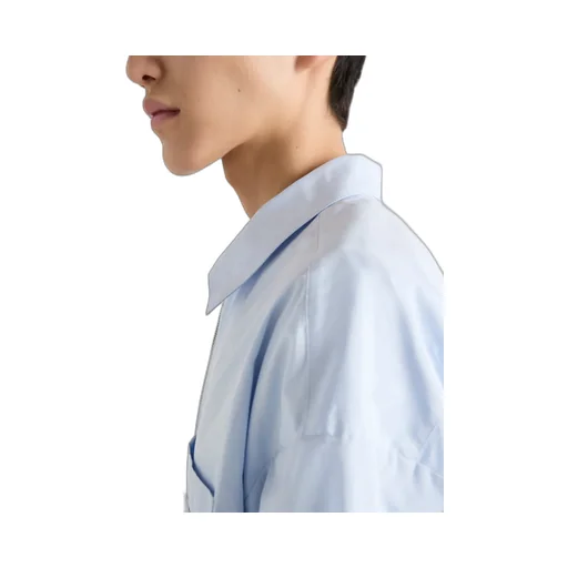 Cotton Zipper Shirt